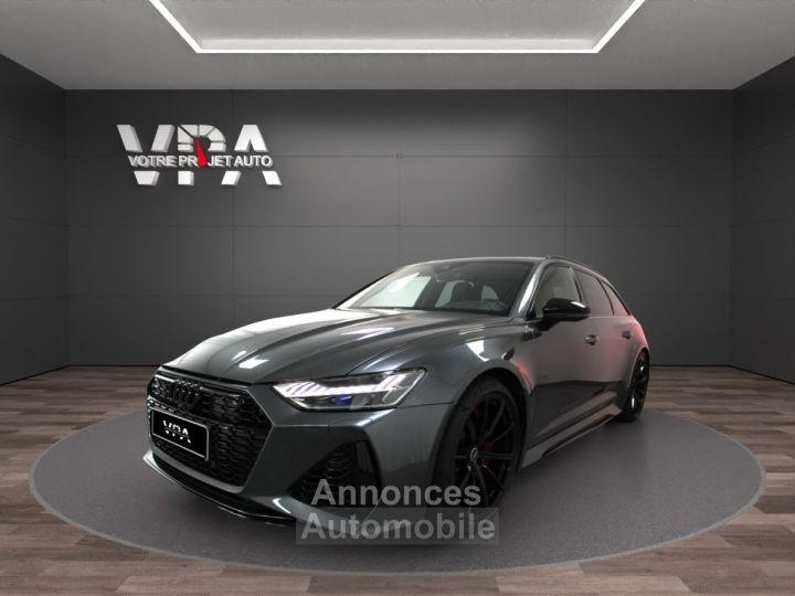 Audi RS6 Avant 40 TFSI quattro – 600 ch – Bang &amp; Olufsen – Phares Laser - Carplay - Virtual Cockpit - 1