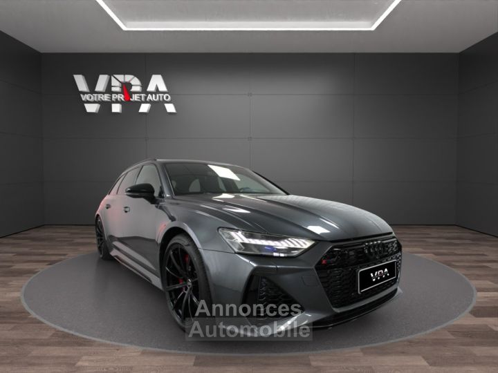 Audi RS6 Avant 40 TFSI quattro – 600 ch – Bang &amp; Olufsen – Phares Laser - Carplay - Virtual Cockpit - 3