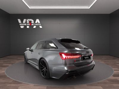 Audi RS6 Avant 40 TFSI quattro – 600 ch – Bang &amp; Olufsen – Phares Laser - Carplay - Virtual Cockpit   - 4