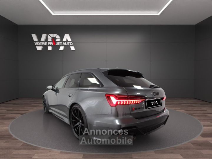 Audi RS6 Avant 40 TFSI quattro – 600 ch – Bang &amp; Olufsen – Phares Laser - Carplay - Virtual Cockpit - 4