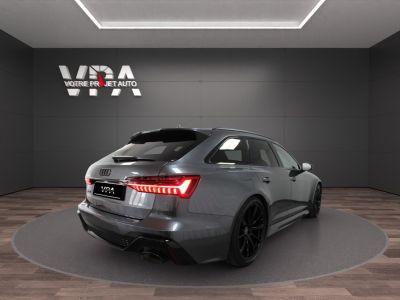 Audi RS6 Avant 40 TFSI quattro – 600 ch – Bang &amp; Olufsen – Phares Laser - Carplay - Virtual Cockpit   - 5