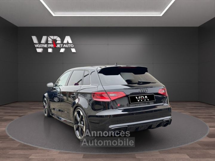Audi RS3 Sportback 25 TFSI 367 ch quattro • Bang &amp; Olufsen • Sièges sport cuir • - 4