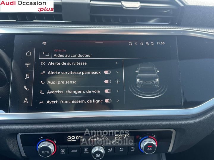 Audi Q3 Sportback 35 TFSI 150 ch S tronic 7 S line - 36