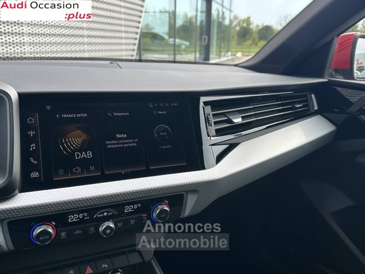 Audi A1 Sportback 35 TFSI 150 ch S tronic 7 S Line - 22
