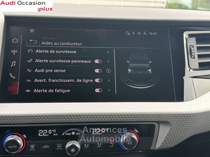 Audi A1 Sportback 35 TFSI 150 ch S tronic 7 S Line - 28