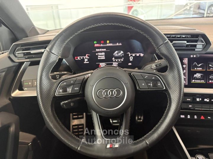 Audi A3 BERLINE Berline 35 TFSI Mild Hybrid 150 S tronic 7 S Line - 12