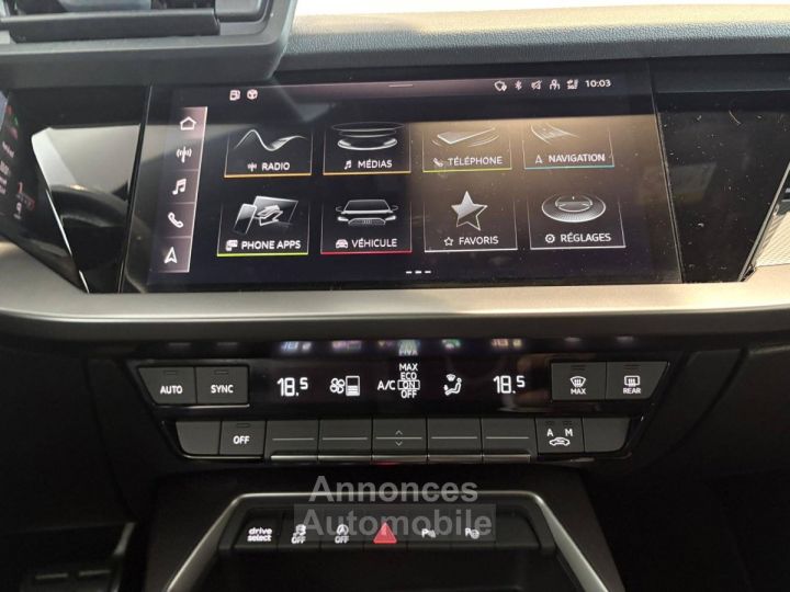 Audi A3 BERLINE Berline 35 TFSI Mild Hybrid 150 S tronic 7 S Line - 20