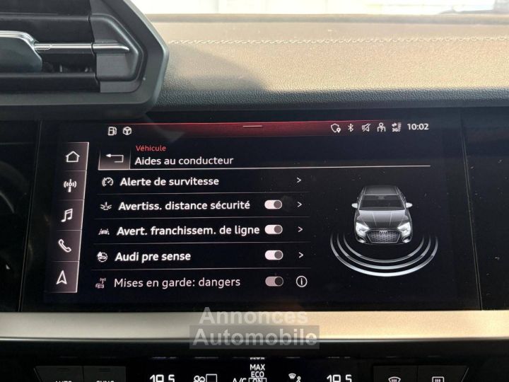 Audi A3 BERLINE Berline 35 TFSI Mild Hybrid 150 S tronic 7 S Line - 31
