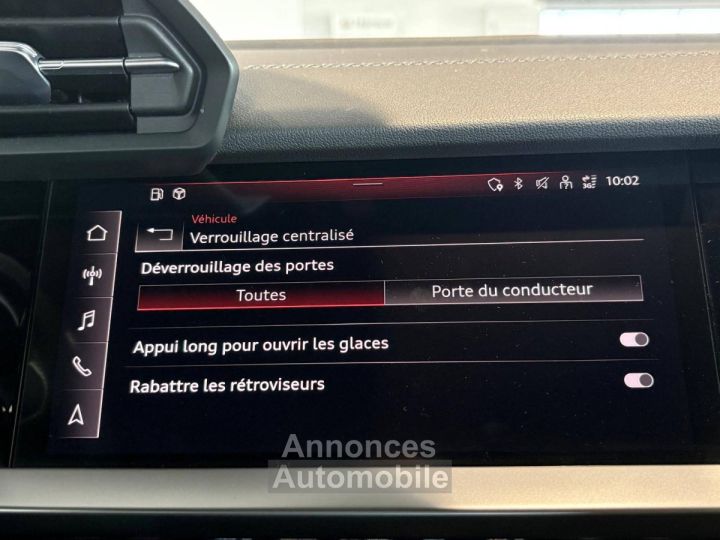 Audi A3 BERLINE Berline 35 TFSI Mild Hybrid 150 S tronic 7 S Line - 33