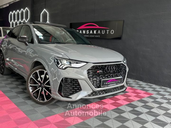 Audi RS Q3 SPORTBACK 400 ch 25 TFSI Stronic 7 Quattro ~ Pack ~ Pack Carbone int ~ Toit ouvrant ~ Bang Olufsen - 1