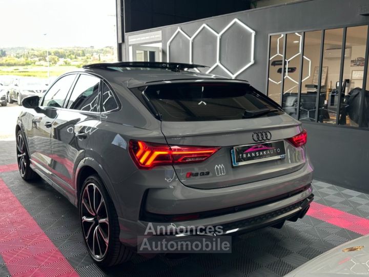 Audi RS Q3 SPORTBACK 400 ch 25 TFSI Stronic 7 Quattro ~ Pack ~ Pack Carbone int ~ Toit ouvrant ~ Bang Olufsen - 3