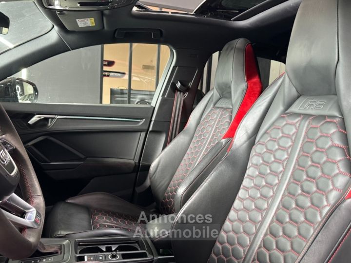 Audi RS Q3 SPORTBACK 400 ch 25 TFSI Stronic 7 Quattro ~ Pack ~ Pack Carbone int ~ Toit ouvrant ~ Bang Olufsen - 9