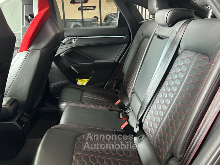 Audi RS Q3 SPORTBACK 400 ch 25 TFSI Stronic 7 Quattro ~ Pack ~ Pack Carbone int ~ Toit ouvrant ~ Bang Olufsen - 11