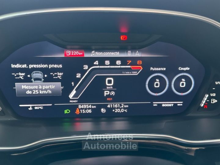 Audi RS Q3 SPORTBACK 400 ch 25 TFSI Stronic 7 Quattro ~ Pack ~ Pack Carbone int ~ Toit ouvrant ~ Bang Olufsen - 14