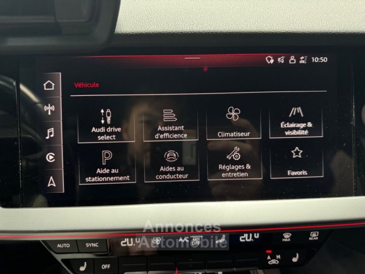 Audi A3 BERLINE 35 TFSI Mild Hybrid 150 S tronic 7 Design Luxe - 34
