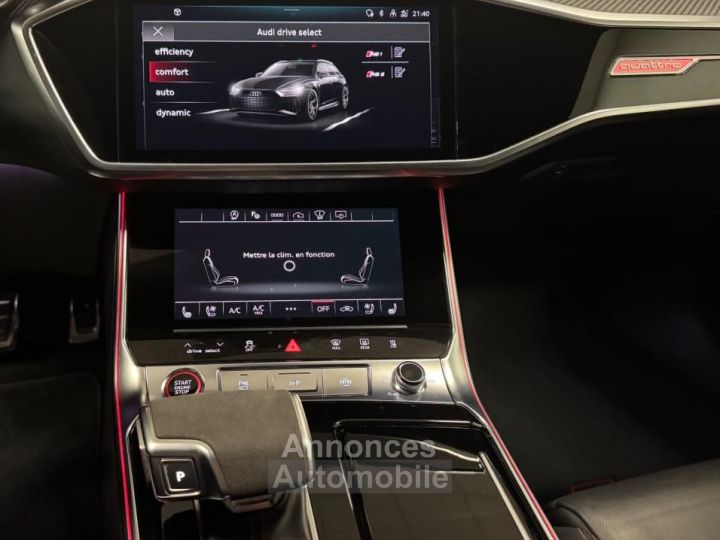 Audi RS6 AVANT 40 TFSI 600ch QUATTRO BVA GARANTIE CONSTRUCTEUR - 14