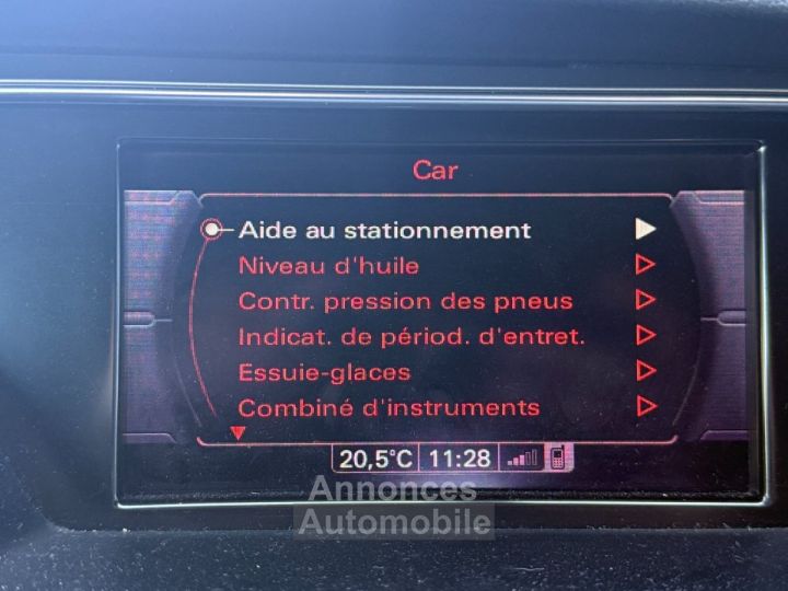 Audi A5 20 tfsi 180 ch avec regulateur radar de recul gps - 19