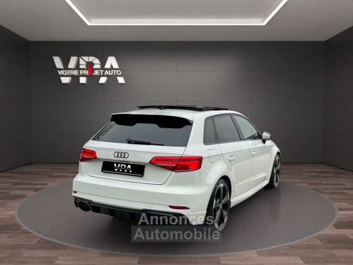 Audi RS3  SPORTBACK 25TFSI 400 CH QUATTRO TOIT OUVRANT &amp; PANORAMIQUE S-TRONIC 7 SIEGES SPORT &amp; CHAUFFANTS - 4