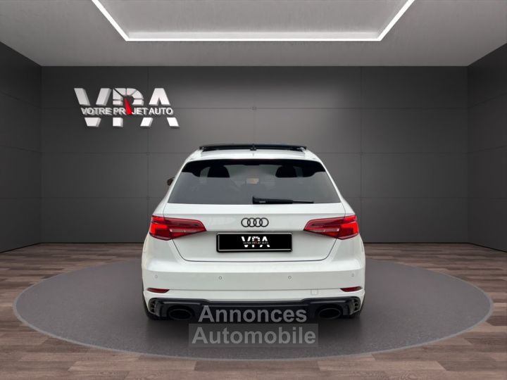 Audi RS3  SPORTBACK 25TFSI 400 CH QUATTRO TOIT OUVRANT &amp; PANORAMIQUE S-TRONIC 7 SIEGES SPORT &amp; CHAUFFANTS - 5