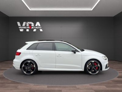 Audi RS3  SPORTBACK 25TFSI 400 CH QUATTRO TOIT OUVRANT &amp; PANORAMIQUE S-TRONIC 7 SIEGES SPORT &amp; CHAUFFANTS   - 7