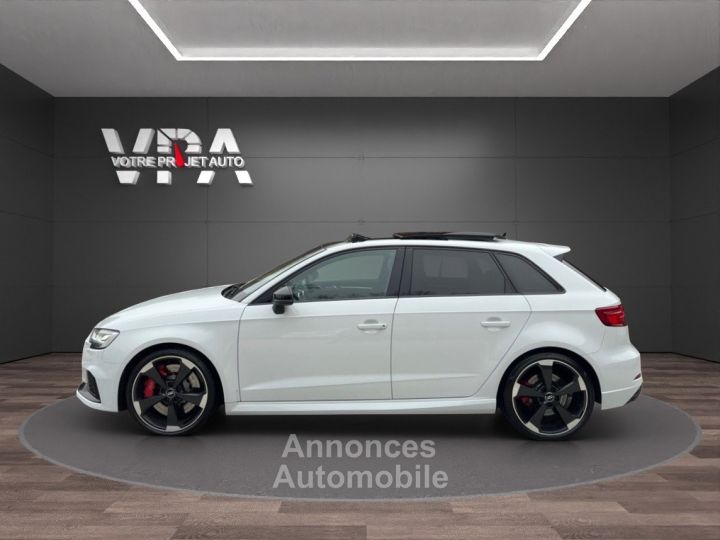 Audi RS3  SPORTBACK 25TFSI 400 CH QUATTRO TOIT OUVRANT &amp; PANORAMIQUE S-TRONIC 7 SIEGES SPORT &amp; CHAUFFANTS - 8