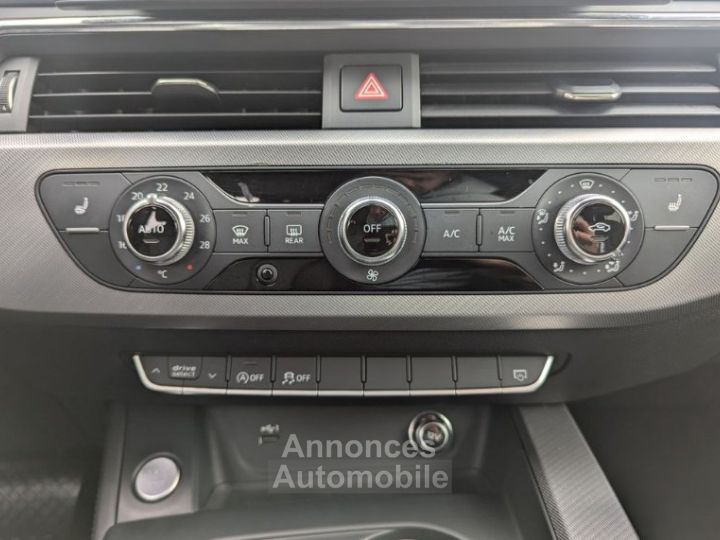 Audi A4 40 TDI 190cv Black Matrix Sièges Chauffants Chargeur Induction - 12
