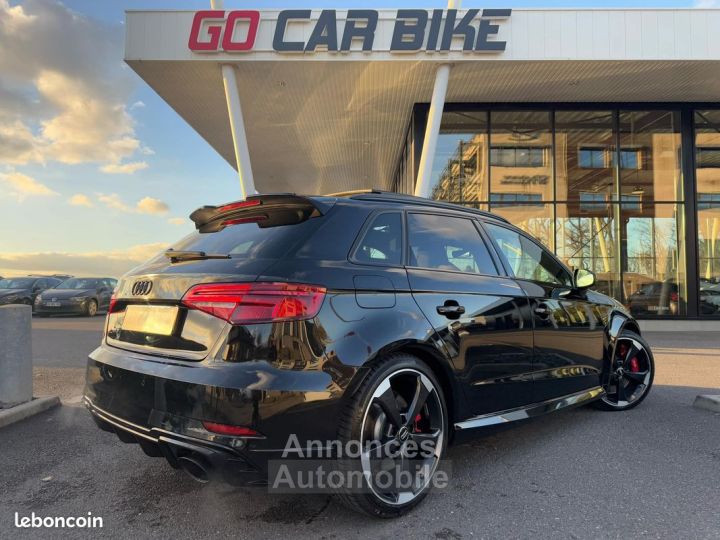 Audi RS3 Française Toit Ouvrant Echappement Sport Sièges Baquets RS Keyless Sono Bang&Olufsen Pack Black 19P 769-mois - 3