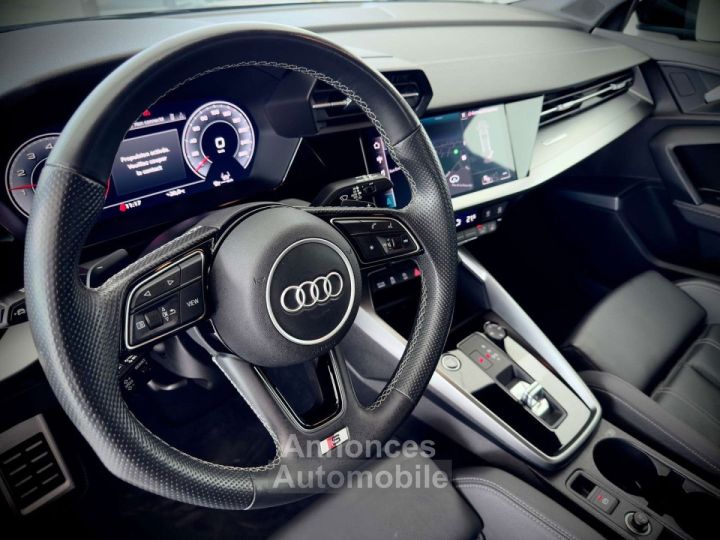 Audi A3 Sportback 15TFSI S-LINE 1ERPRO COCKPIT CUIR PDC - 11