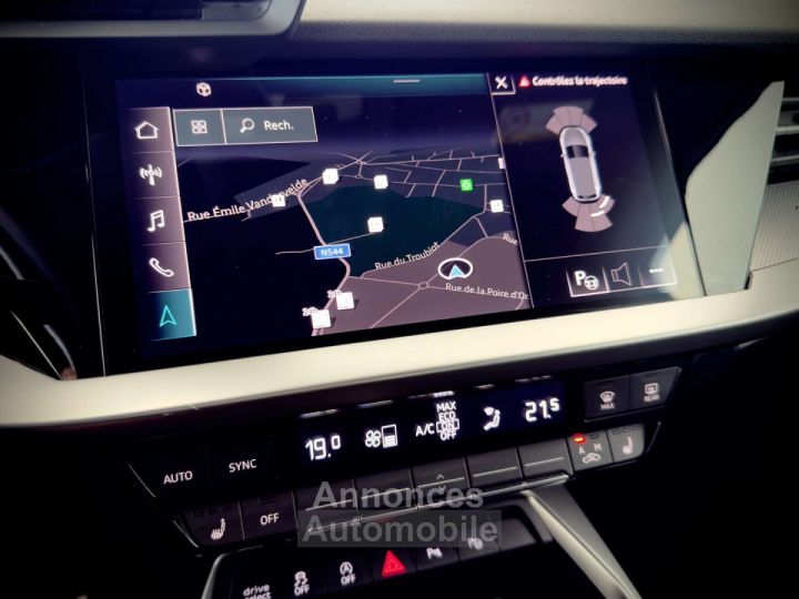 Audi A3 Sportback 15TFSI S-LINE 1ERPRO COCKPIT CUIR PDC - 13