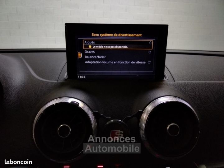 Audi A3 Sportback 20 TFSI 190ch SPORT%2BPACK EXTERIEUR S line QUATTRO S-TRONIC - 11
