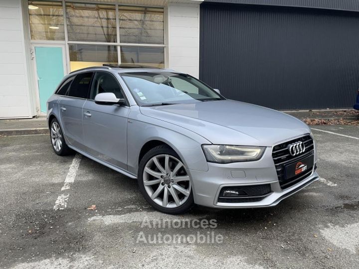 Audi A4 20 TFSI 225ch S-line -QUATTRO-TOIT OUVRANT-GARANTIE 6 MOIS-FINANCEMENT POSSIBLE- - 1