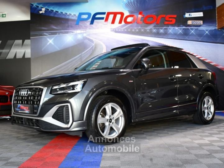 Audi Q2 S-Line Design Luxe 35 TFSI 150 S-Tronic GPS Virtual Caméra TO Hayon Pré Sense Car Play JA 17 - 1