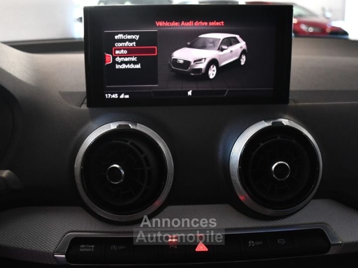 Audi Q2 S-Line Design Luxe 35 TFSI 150 S-Tronic GPS Virtual Caméra TO Hayon Pré Sense Car Play JA 17 - 27