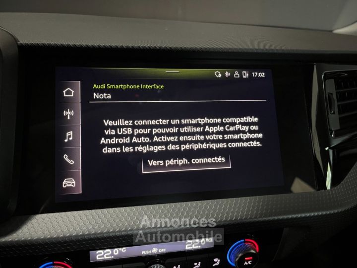 Audi A1 Sportback 30 TFSI 110 ch BVM6 Design - APPLE CARPLAY - VIRTUAL COCKPIT - 26