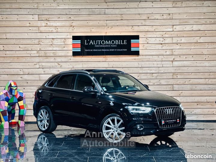 Audi Q3 20 tdi 140 s line quattro to- jantes 20p garantie 12 mois - 1