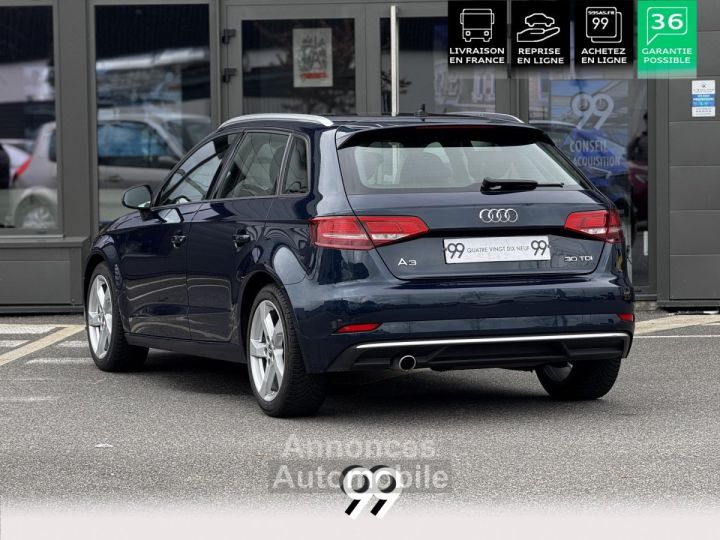 Audi A3 Sportback 16l TDI 116 CV SPORT MMI SIEGE CHAUFFANT LIVRAISON REPRISE - 8
