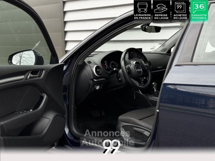 Audi A3 Sportback 16l TDI 116 CV SPORT MMI SIEGE CHAUFFANT LIVRAISON REPRISE - 13