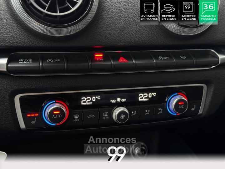 Audi A3 Sportback 16l TDI 116 CV SPORT MMI SIEGE CHAUFFANT LIVRAISON REPRISE - 16
