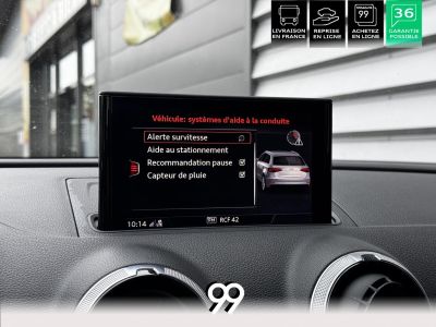 Audi A3 Sportback 16l TDI 116 CV SPORT MMI SIEGE CHAUFFANT LIVRAISON REPRISE   - 25