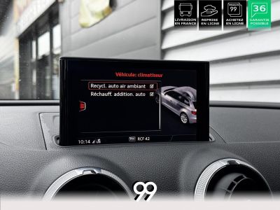 Audi A3 Sportback 16l TDI 116 CV SPORT MMI SIEGE CHAUFFANT LIVRAISON REPRISE   - 26