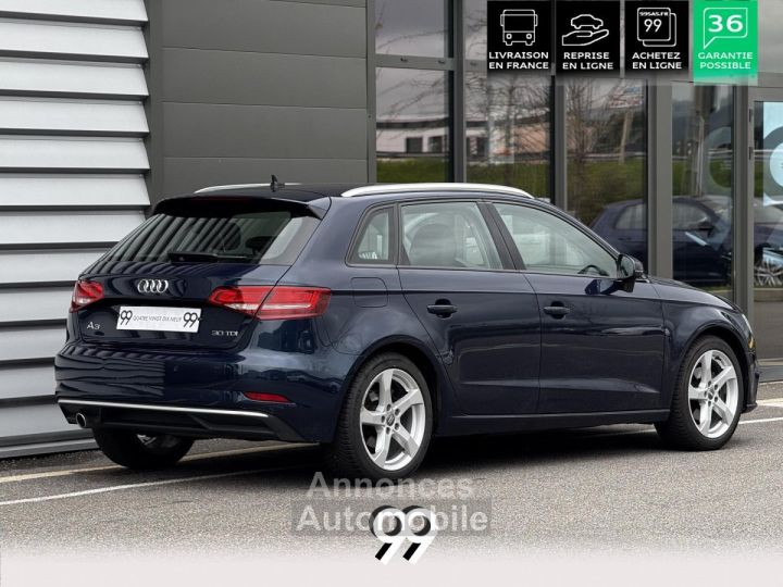 Audi A3 Sportback 16l TDI 116 CV SPORT MMI SIEGE CHAUFFANT LIVRAISON REPRISE - 30