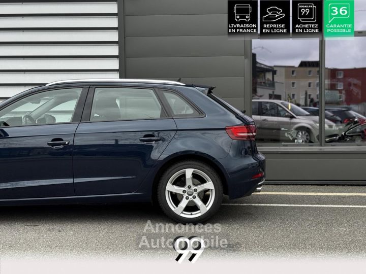Audi A3 Sportback 16l TDI 116 CV SPORT MMI SIEGE CHAUFFANT LIVRAISON REPRISE - 35
