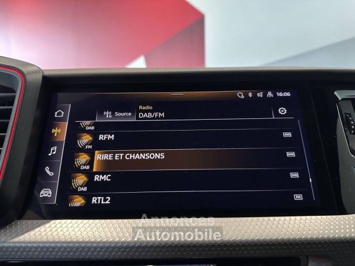 Audi A1 Sportback 30 TFSI 110 ch S tronic 7 S Line - 22
