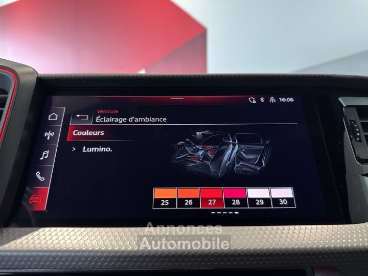 Audi A1 Sportback 30 TFSI 110 ch S tronic 7 S Line - 29