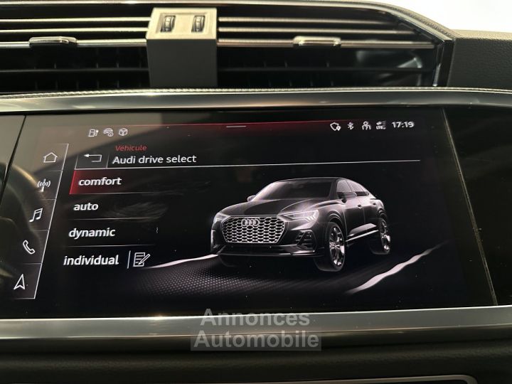 Audi Q3 Sportback 45 TFSIe  245 ch S tronic 6 S line - 31