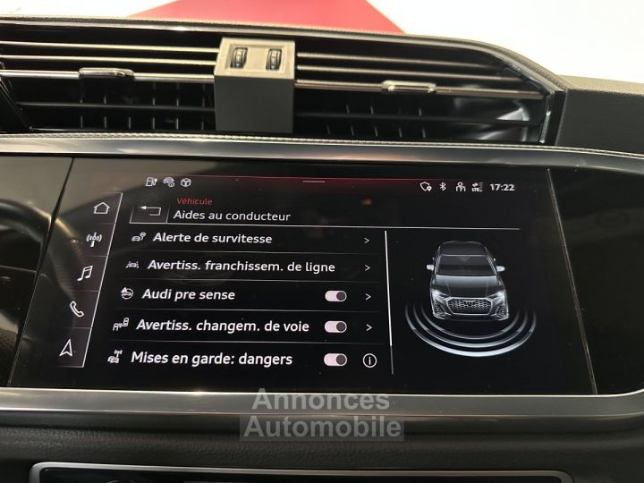 Audi Q3 Sportback 45 TFSIe  245 ch S tronic 6 S line - 37