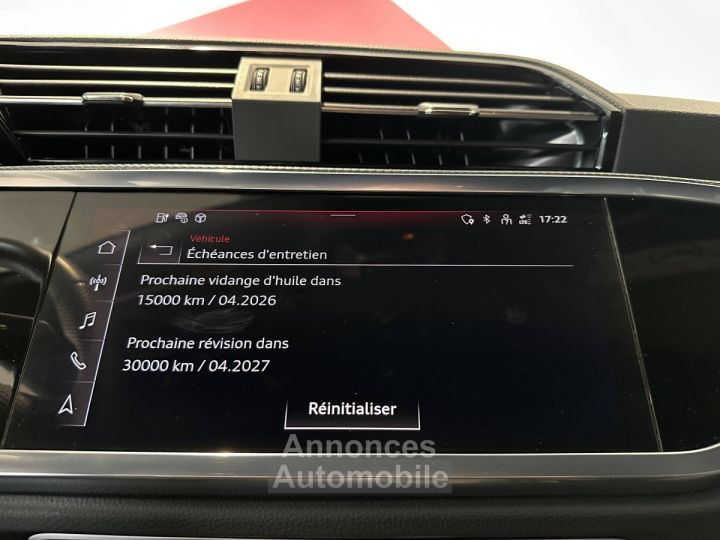 Audi Q3 Sportback 45 TFSIe  245 ch S tronic 6 S line - 38
