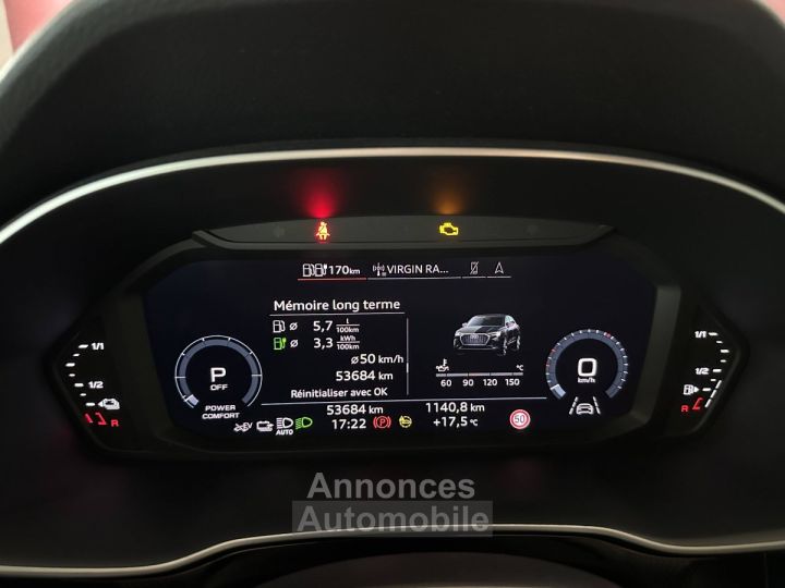 Audi Q3 Sportback 45 TFSIe  245 ch S tronic 6 S line - 39