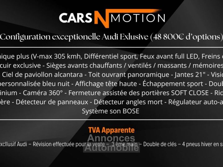 Audi RS6 Avant (C7) 40 V8 TFSI 560CH QUATTRO - Configuration Exclusive - TVA Apparente - 4
