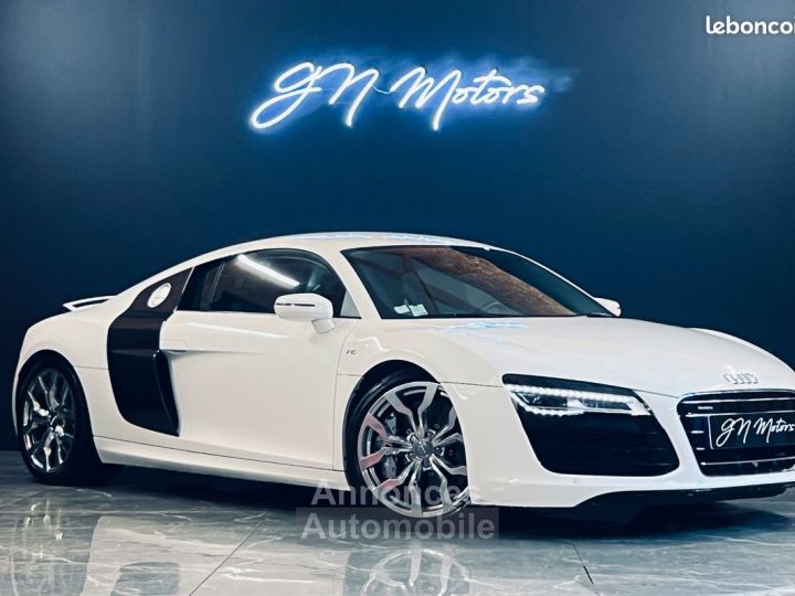 Audi R8 52 V10 FSI 525ch Quattro S tronic 7 Garantie 12 Mois BO Carbone extérieur - 1